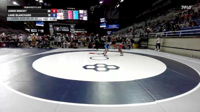 157 lbs Cons. Sub-rd Of 32 - Aiden Mincey, MN vs Lane Blanchard, MI
