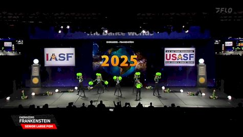 Energizers - Frankenstein [2025 Senior Large Pom Semis] 2025 The Dance Worlds