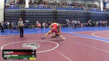 175 lbs Champ. Round 1 - Kyle Basil, BLUFFTON vs George Eggers, NAPOLEON