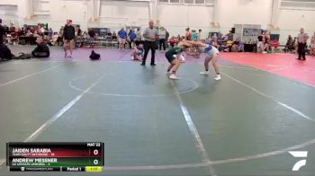 132 lbs Round 5 (8 Team) - Jaiden Sarabia, Team Shutt Dethrone vs Andrew Messner, U2 Upstate Uprising