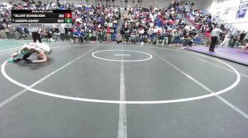 Boys 165 lbs Cons. Round 2 - Joseph Ashby, Monterey Boys vs Elliot Schnelker, Serra Boys