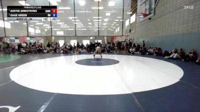 96 lbs 1st Place Match - Austin Armstrong, East Idaho Elite Wrestling Club vs Gage Green, Idaho