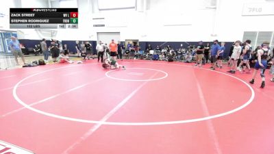 102 lbs 3rd Place - Zack Street, WV Lunatics-MS vs Stephen Rodriguez, Front Royal WC-MS