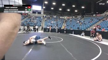 157 lbs Cons. Semi - Josey Jernegan, University Of Saint Mary (KS) vs Noah Richardson, Missouri Baptist University