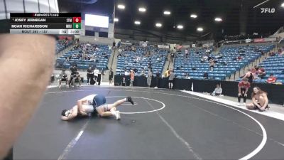 157 lbs Cons. Semi - Josey Jernegan, University Of Saint Mary (KS) vs Noah Richardson, Missouri Baptist University