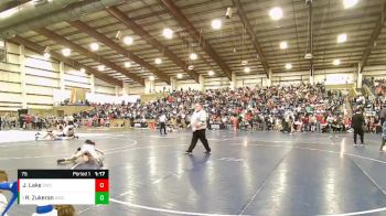 75 lbs Quarterfinal - Robinson Zukeran, Stallions Wrestling Club vs Jed Lake, Delta Wrestling Club