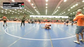 142 lbs Round Of 16 - Lincoln Hinchman, Mat Assassins Red vs Noah Curren, All-American Wrestling Club MS