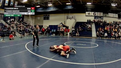 125 lbs Champ. Round 1 - Clayson Mele, Minnesota State Moorhead vs Conor Knopick, St. Cloud State