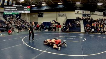 125 lbs Champ. Round 1 - Clayson Mele, Minnesota State Moorhead vs Conor Knopick, St. Cloud State
