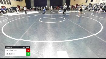 160 lbs Consi Of 16 #2 - Patrick (Pat) Quinn, Paramus Catholic vs Brandon Cody, Jesuit High School - Tampa