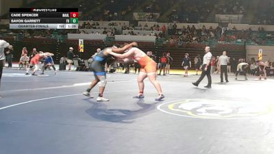 285 lbs Quarterfinal - Cade Spencer, Mauldin vs Savon Garrett, Fort Dorchester