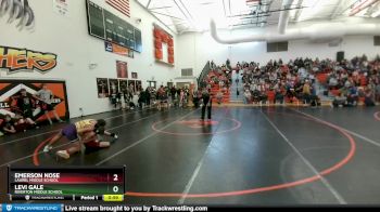 110 lbs Round 2 - Emerson Nose, Laurel Middle School vs Levi Gale, Riverton Middle School