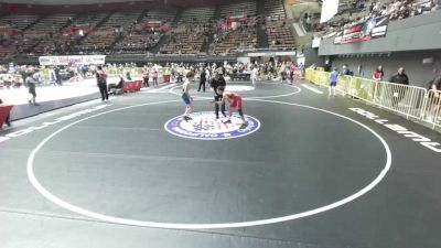120 lbs Cons. Rd Of 32 - Carlos Ramirez, El Rancho High School Wrestling vs Brayden Hankins, Wright Wrestling Academy