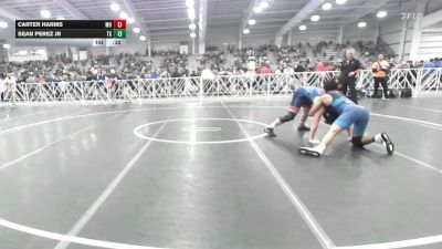 182 lbs Consi Of 8 #2 - Carter Harms, MO vs Sean Perez Jr, TX
