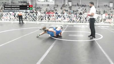 120 lbs Consi Of 32 #1 - Thomas Bradford, MD vs Michael Polizotto, NY