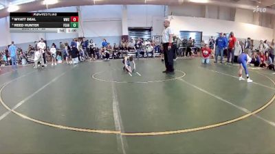 53 lbs Cons. Round 2 - Wyatt Deal, Williamsburg Wrestling Club vs Reed Hunter, Ranger Wrestling Club