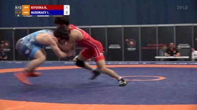 65 kg Round 2 - Ismail Musukaev, HUN vs Kotaro Kiyooka, JPN