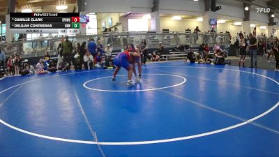 118 lbs Round 3 - Delilah Contreras, Bar None Wrestling vs Camille Clark, El Paso Supers Wrestling Club