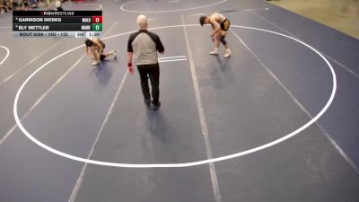 16U - 144 lbs Cons. Round 4 - Nash Graner, Guerrilla Wrestling Club vs Asa Schwarzbauer, Pine City