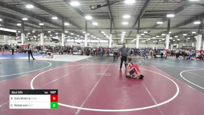 88 lbs Rr Rnd 3 - Adrian Salvatierra, Evwc vs Connor Roberson, No Team