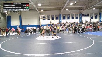 165 lbs Consi Of 4 - Sanora Lamb, Putnam vs Samantha Wenstrom, King Philip