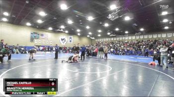 132 lbs Cons. Round 8 - Brakstyn Herrera, Sierra Pacific HS vs Michael Castillo, Merced