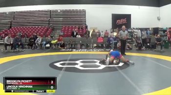 129 lbs Round 2 (8 Team) - Brooklyn Pickett, Team Revival vs Lincoln Hinchman, PA Alliance