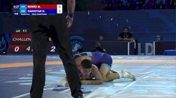 55 kg 1/4 Final - Max Nowry, United States vs Norayr Hakhoyan, Armenia