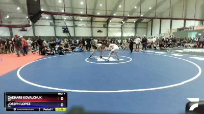 150 lbs Cons. Round 4 - Zakharii Kovalchuk, WA vs Joseph Lopez, CA