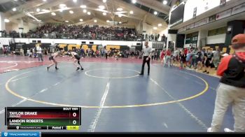 100 lbs Champ. Round 1 - Taylor Drake, Fremont vs Landon Roberts, Meridian