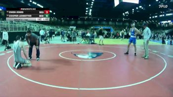 190 lbs Champ. Round 3 - Owen Jones, Woodland, Cartersville vs Cooper Ledbetter, McCallie School