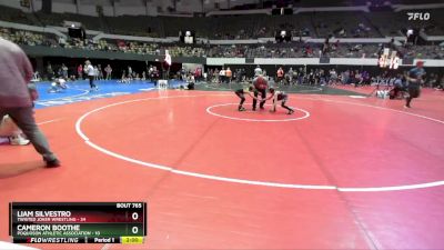 National 3-5 60 Semifinal - Liam Silvestro, Twisted Joker Wrestling vs Cameron Boothe, Poquoson Athletic Association