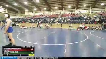 153 lbs 1st Place Match - Wyatt Manning, Hillcrest vs Trapper Anderson, Fremont