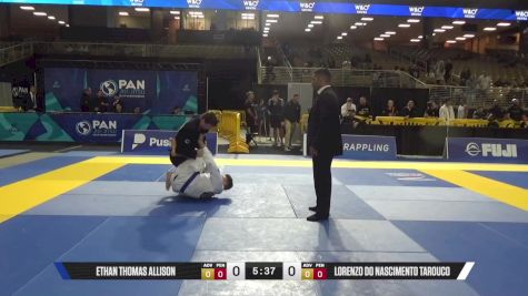 Lorenzo Do Nascimento Tarouco vs Ethan Thomas Allison 2025 Pan Jiu Jitsu IBJJF Championship