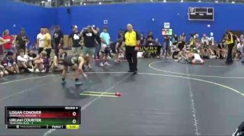 90 lbs Round 4 (6 Team) - Colton Schultz, American Gladiators vs Weston Porter, Team Iowa Blue