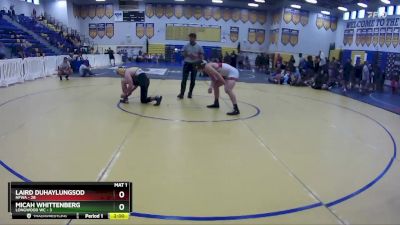 165 lbs Round 4 (8 Team) - Joey Lyle, Longwood WC vs TYLER FREIN, NFWA