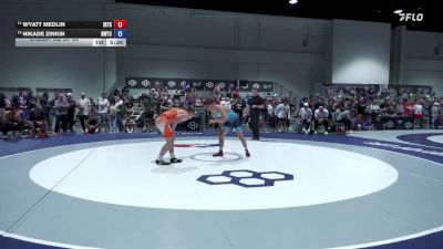 70 kg Champ. Rd Of 64 - Wyatt Medlin, Illinois Regional Training Center/Illini WC vs Nikade Zinkin, Nebraska Wrestling Training Center