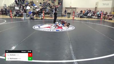 70 lbs Cons. Round 3 - Joe Rettmann, No Nonsense Wrestling vs Lochlan Kolbow, Forest Lake Wrestling Club