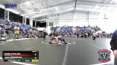 100 lbs Round 3 (4 Team) - Asher Copeland, SEK Elite vs Owen Brenneman, Slyfox Black