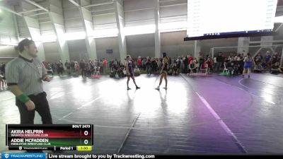 120 lbs Cons. Round 2 - Akira Helprin, Wasatch Wrestling Club vs Addie McFadden, Middleton Wrestling Club