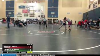 220 lbs Quarterfinal - Anthony Ramos, Grandview vs Orlando Morales, East Valley (Spokane)