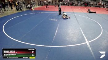 80 lbs Quarterfinal - Dane Hanson, F/MCC vs Blake Brose, Watertown-Mayer