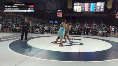 285 lbs Cons. Sub-semis - Michael Danial, Illinois vs Lucas Franklin, Oklahoma