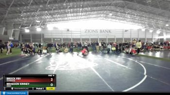 126 lbs Cons. Semi - Braedon Kinney, Orem vs Brock Fry, Gunnison