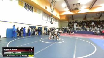 144 lbs Cons. Semi - Klayton Depuy, Mayer HS vs Connor Gil-Azamar, Camp Verde