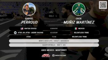 Gabriel Perroud vs Erick Muñiz Martínez 2024 ADCC Monterey Open