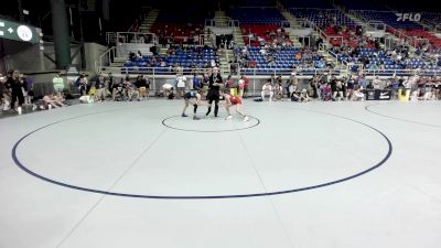 94 lbs Cons 16 #2 - Kenzie Johnson, OK vs Katherine Cook, WI