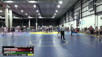 75 lbs Cons. Semi - Joseph Bauer, 84 Athletes vs Edward Burger, GOAT House Wrestling Club