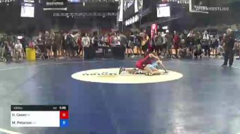 100 lbs Consi Of 8 #1 - Haeli Casey, Wisconsin vs Mora Peterson, New York