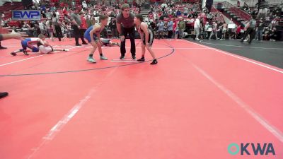 80-85 lbs Consi Of 4 - Brock Nelson, Grover Rains Wrestling Club vs Cohen Mixon, Piedmont